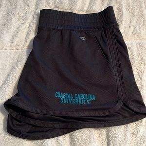Coastal Carolina University Women’s XL Champion Shorts - pockets